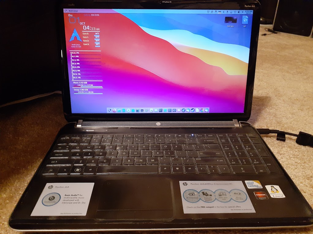 HP DV6